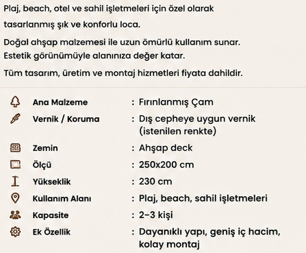 Meltem Ahşap Loca