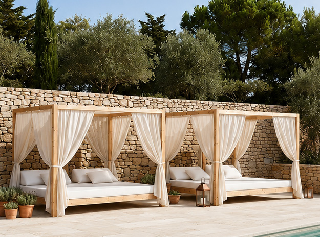 Mikonos Ahşap Loca