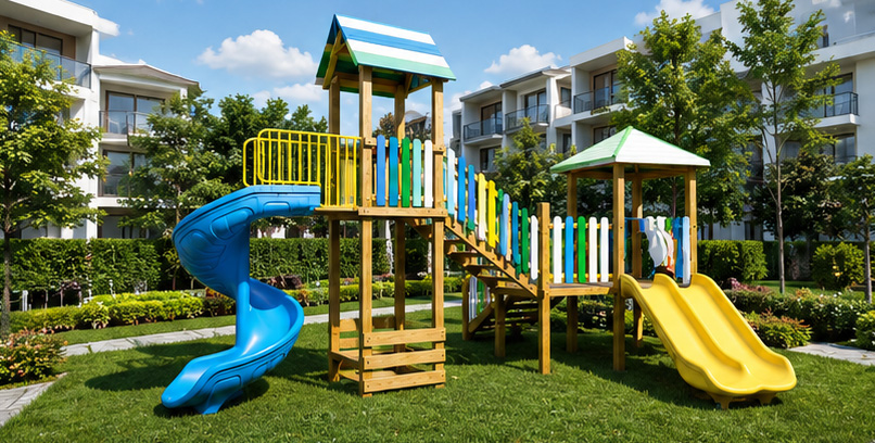 Miniland Ahşap Oyun Parkı
