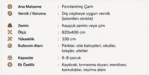 Miniland Ahşap Oyun Parkı