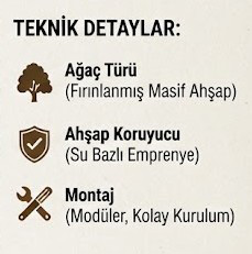 Yağmur Ahşap Salıncak