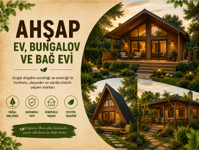 Ahşap Ev, Bungalov ve Bağ Evi